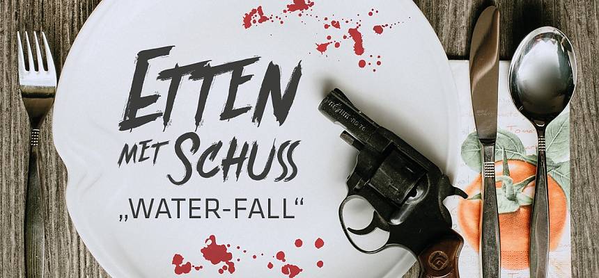 Plakat "Etten mit Schuss - WATER-FALL"